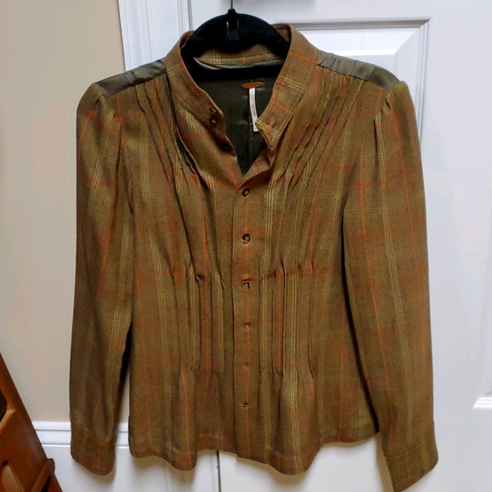 Free People Dress shirt/ jacket